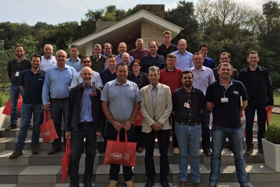 Grupo da região que participou da visita