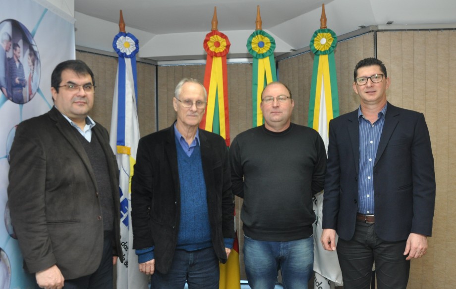 Gerson Lauermann, Vergilio Perius, Vanderlei Cadores e Silceu Dalberto