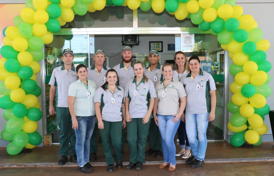 Equipe do Posto Cotrimaio de Horizontina